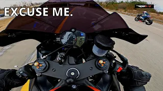 YAMAHA R6 TOP SPEED RUN | 170mph?