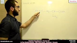 Amino acids part 2 of 2 #biochemistry - عبد الله رضا MD | Rocademia روكاديميا