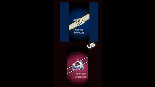 Nashville Predators vs Colorado Avalanche, scores from last night's game. ( Apr. 28, 2022) #shorts