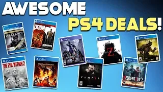 10 AWESOME PS4 GAME DEALS AVAILABLE RIGHT NOW + FREE SICK PS4 DYNAMIC THEME!