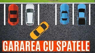 3 PAȘI  Pentru O GARARE  PERFECTĂ - Parcarea Cu Spatele - Școala de șoferi