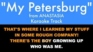 "My Petersburg" from Anastasia - Karaoke Track with Lyrics on Screen