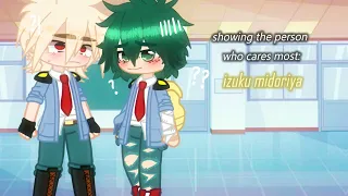 show the person who cares for you the most.. || BNHA/MHA || BKDK || baku angst :( || MEME || DJ-Demz