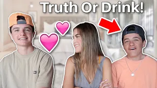 Siblings Play Truth Or Drink! | Dating, Marriage, Girls!