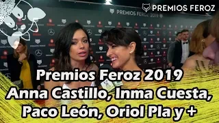 Premios Feroz 2019 - Anna Castillo, Inma Cuesta, Paco León, Oriol Pla y más invitados.