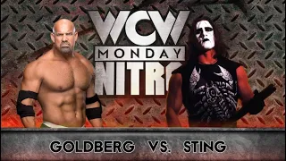 WWE 2K23 - Sting vs Goldberg - THE BILLION DOLLAR RIVALS - Episode 19/20