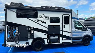 2024 Jayco Granite Ridge AWD Ford Transit 350HD Compact Class C Motorhome