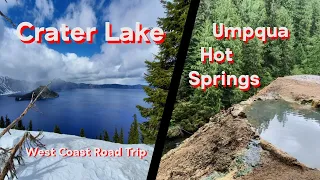 Nude Hot Springs and Deepest U.S. Lake!