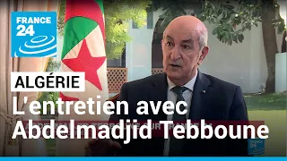 Le président algérien croit à un "apaisement" de la situation avec la France I JTAfrique • FRANCE 24