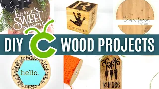 INSANE CRICUT WOOD PROJECTS YOU NEED TODAY!