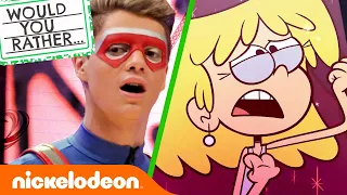 Would You Rather: Be in the Henry Danger Musical or Sing with the Loud House? 🎶