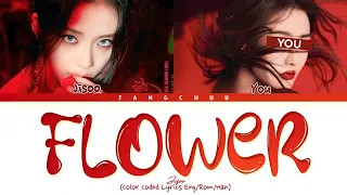 [KARAOKE]JISOO "Flower" (2 Members)Lyrics|HAN|ROM|ENG|(You as a Member)