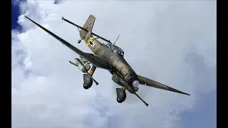 Обзор самолета Ju. 87 G-2 Немецкий ИЛ-2? War Thunder