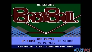 Realsports Baseball (Atari 7800) - The new Atari VCS - Mockduck Plays Games