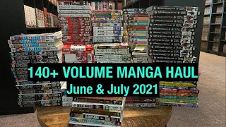 HUGE Manga Haul June/July 2021! 140+ Volumes!