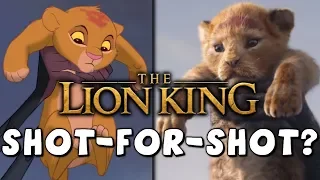 Is The Lion King 2019 A Shot-For-Shot Remake?