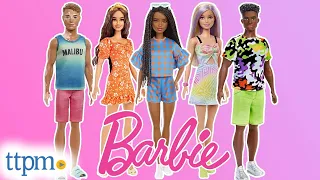 2022 Barbie and Ken Fashionistas Dolls from Mattel Review!