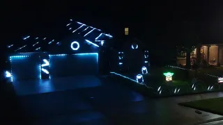 Enter Sandman (Metallica) Halloween Light Show