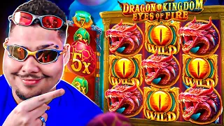 ACHEI UM SLOT DIFERENCIADO E ELE É MUITO BOM!! *Dragon Kingdom você tem que perder pra ganhar!