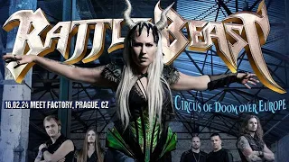 BATTLE BEAST Circus of Doom Over Europe Tour, Meet Factory, Prague, 16.2.2024 *FULL SHOW*