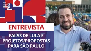 Entrevista com o pré-candidato a prefeito de SP Gruilherme Boulos