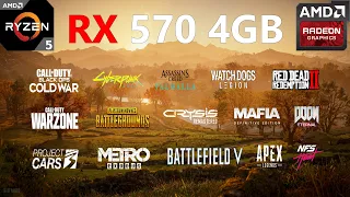 RX 570 4GB Test in 20 Games in 2020