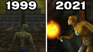 Graphical Evolution of Shadow Man (1999-2021)