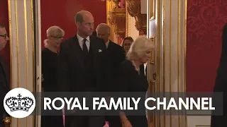 Prince William Arrives at Proclamation Ceremony