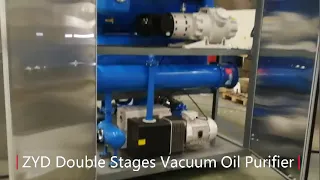 ZYD Double Stage Vacuum Insulation Oil Purifier