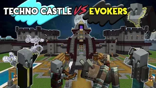 Techno Gamerz castle vs 1000 Evokers| Minecraft Hindi