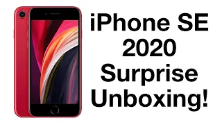 iPhone SE 2020 256GB Product Red Surprise Unboxing