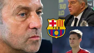 HANSI FLICK REVEALS CRUCIAL TACTICAL CHANGE FOR BARCELONA🔥 + KIMMICH BOOST💥