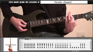 Blink 182 - All The Small Things Performances & Jam Track best guitar lessons tabs