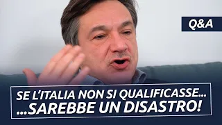 Se L'ITALIA non si qualificasse... Sarebbe un DISASTRO - Q&A | Fabio Caressa