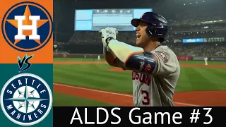 Astros VS Mariners ALDS Condensed Game 3 Highlights 10/15/22