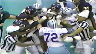 Chicago Bears & Dallas Cowboys Boxing highlights (1985)