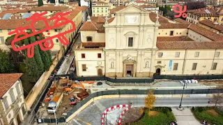 🚀 Drone tramvia, i cantieri della linea Fortezza-San Marco - Girocantieri n° 5