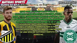 Novorizontino x Coritiba | Campeonato Brasileiro Série B | Confira as informações da partida