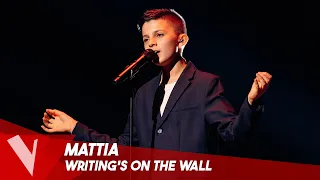 Sam Smith – 'Writing's on the wall' ● Mattia | KO | The Voice Belgique