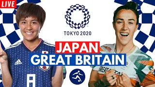 Japan 0-1 Great Britain | Olympic Football | Tokyo 2020 | LIVE Stream | Watch Along