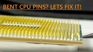 CPU Pins bent/broken? Watch this video and DIY it!