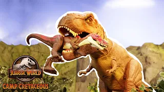 Jurassic World: Camp Cretaceous | Darius's EPIC Escape | @MattelAction