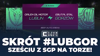 SKRÓT | LUBLIN - GORZÓW WIELKOPOLSKI (2. RUNDA 2024) | SZEŚCIU UCZESTNIKÓW CYKLU SGP NA TORZE