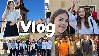 Vlog: первый день в колледже | учеба в театральном