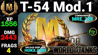 T-54 Mod.1 - WoT Best Replays - Mastery Games