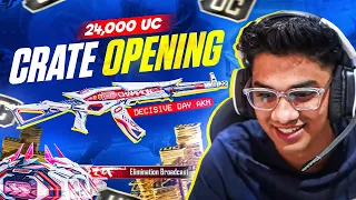 BGMI HAS NEVER MADE THIS TYPE OF SKIN | 24,000 UC Crate Opening Video