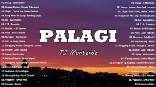 Palagi - TJ Monterde | Best OPM Tagalog Love Songs With Lyrics | OPM Trending 2024 Playlist #vol2