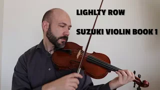 Lightly Row - Suzuki Violin Book 1 - Play Along