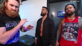 Drew McIntyre attacks Usos in backstage - WWE SmackDown 8/12/2022