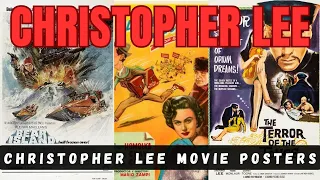 Christopher Lee actor, Christopher Lee Movie posters | Biography, Christopher Lee Movie posters.